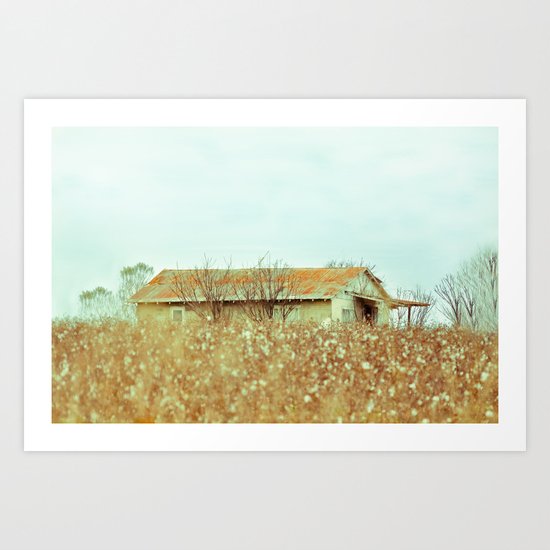 Hiding in Cotton Art Print