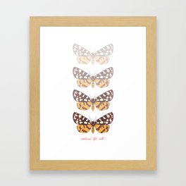Ranchman's Tiger Moth Framed Art Print
