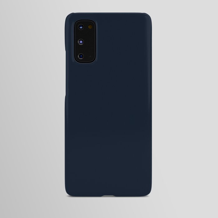 Blue-Black Night Android Case