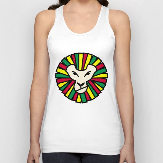 Lion Rastafari Unisex Tank Top