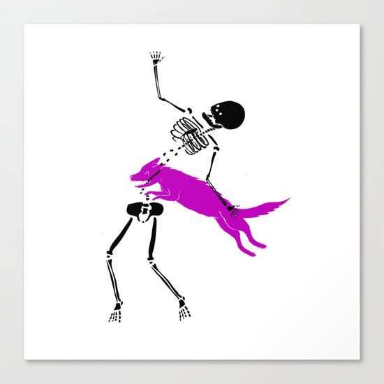 Good Boy, Fetch! Canvas Print