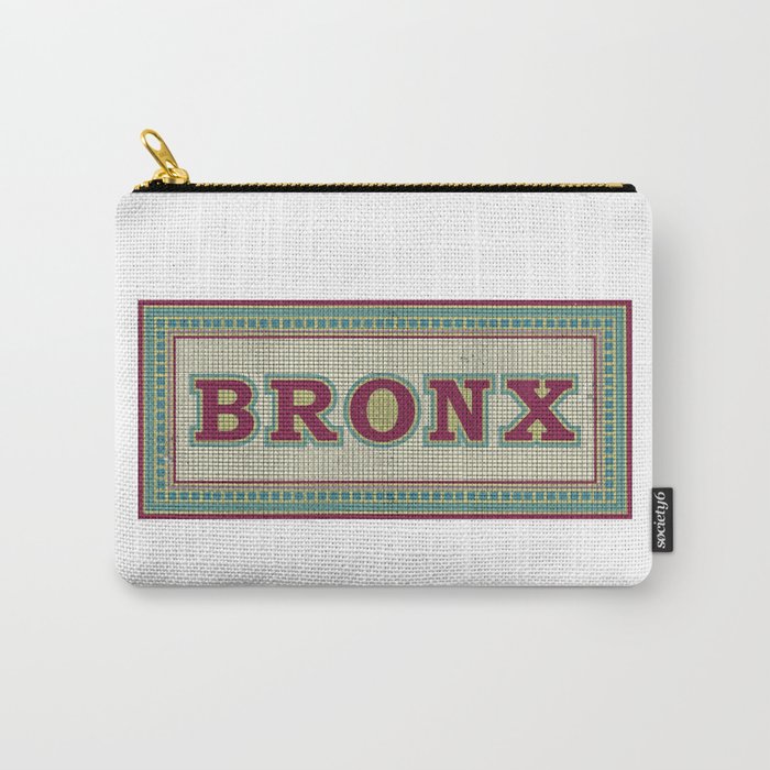 NY Bronx Borough Carry-All Pouch