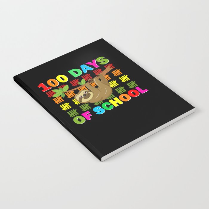 100 Days Of School Teacher And Student TShirt Notebook
