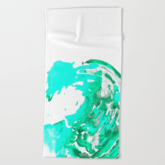 Aqua Aguas Aguas Beach Towel