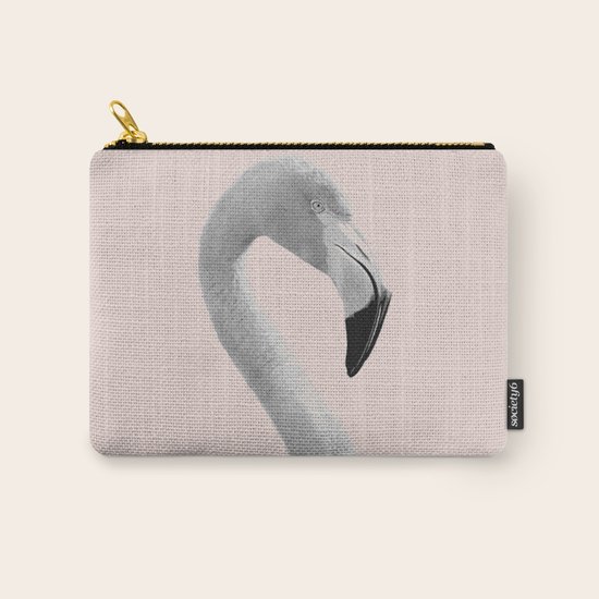 Flamingo Carry-All Pouch