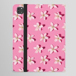 Cherry blossoms in bloom spring pattern iPad Folio Case