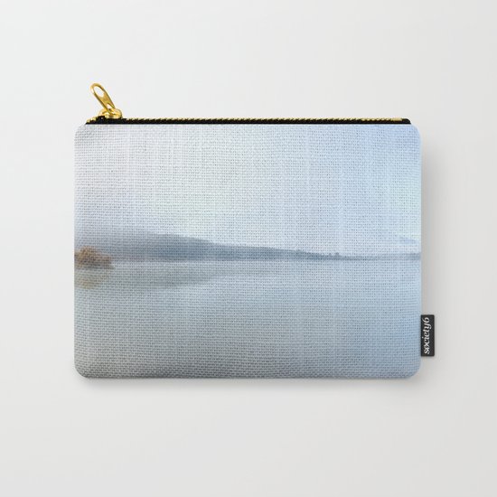 "Wild sunrise". Foggy lake Carry-All Pouch