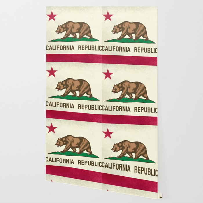 California Republic Flag Wallpaper By Cascadia Society6
