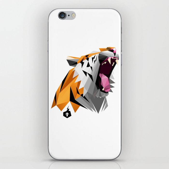 TML polygon tiger ROAR!!! iPhone Skin