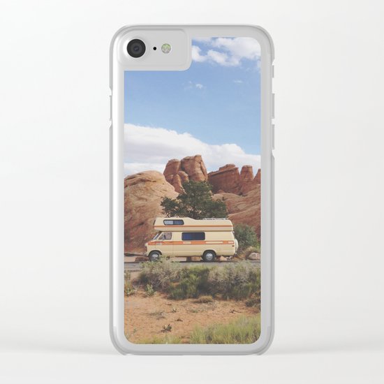 Rock Camper Clear iPhone Case