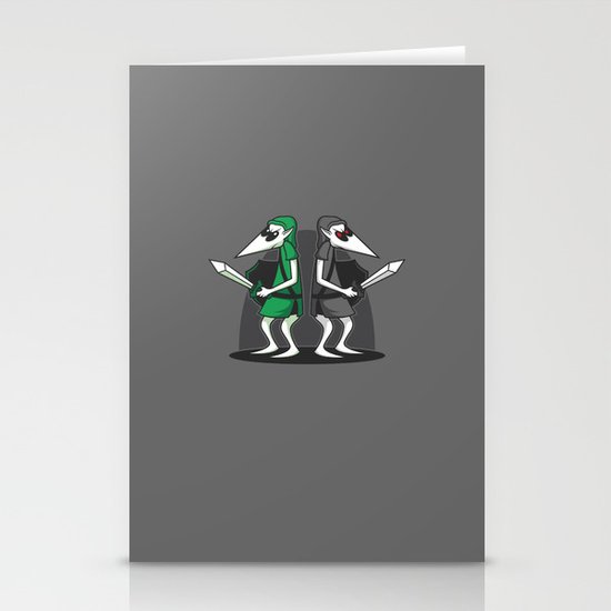 Link Vs Link Stationery Cards