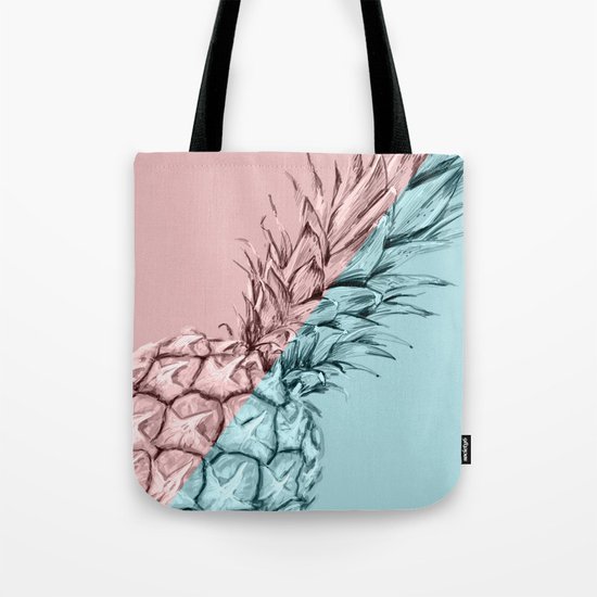 Pineapple 3 Tote Bag