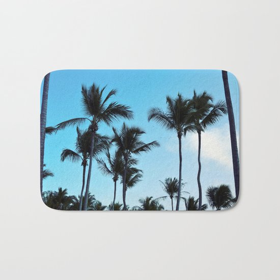 Coconut trees | Praia do Espelho | Brazil Bath Mat