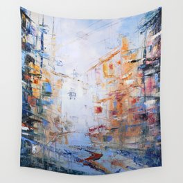 Morning Abstract Wall Tapestry