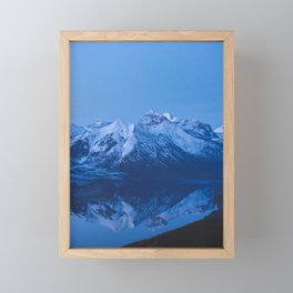 Winter Blues Framed Mini Art Print
