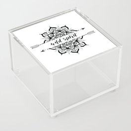 Wild Spirit Mandala Acrylic Box