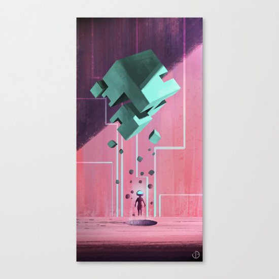 Cube. Canvas Print