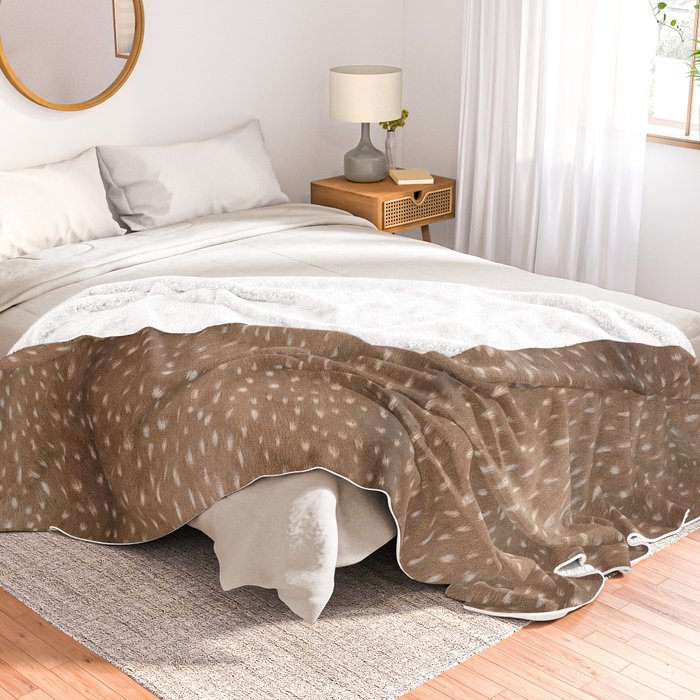 Gold deer blankets store