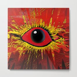 RojOjo Metal Print | Acrylic, Remoteviewer, Eye, Eyeart, Fortune, Rojo, Mentalist, Eyes, Ojo, Psychic 
