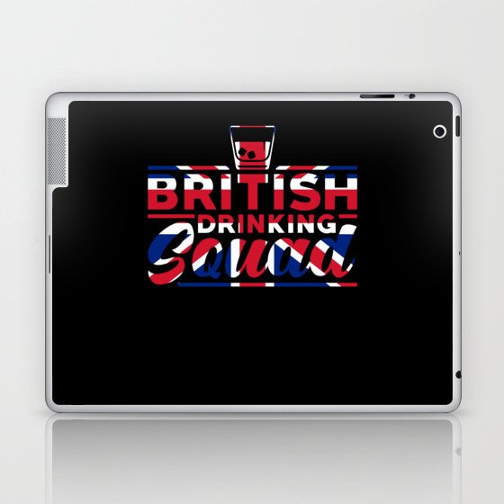 British Drinking Squad Laptop & iPad Skin