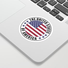 The United States of America - USA Sticker