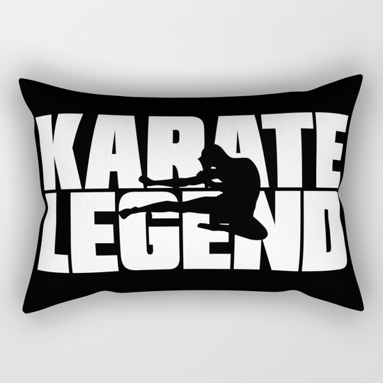 Karate Legend Rectangular Pillow
