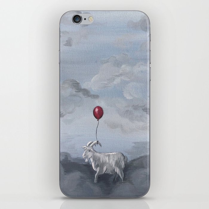 Goat in a Cloud Bank iPhone Skin