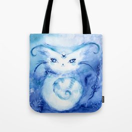 Serena Cat : Peace Tote Bag