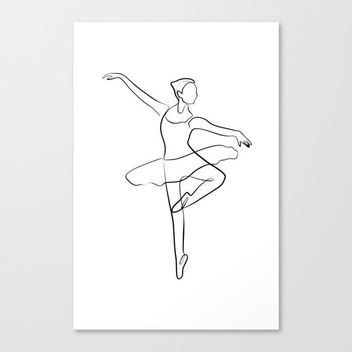 Ballerina Art Print, Ballerina Art, Ballet Dancer, girl ballet art, Ballet Wall Art, Ballet Dancer, Art, Ballet Art Print, Ballerina Gift, Ballet Poster, Ballet tutu Art, Ballet Lover Gift,  Canvas Print