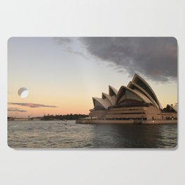 Opera House Sunset Cutting Board