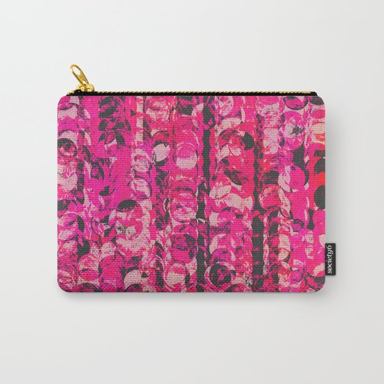 Pink & Red Carry-All Pouch