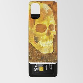 Golden Skull Android Card Case