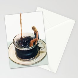 COFFEE by Beth Hoeckel Stationery Card