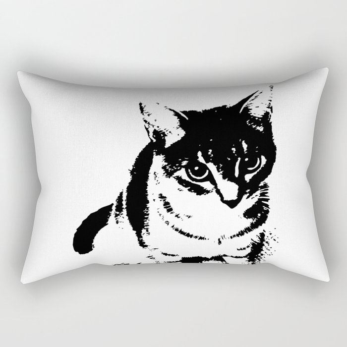 Play With Meow Rectangular Pillow