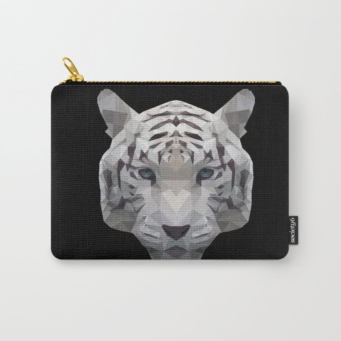 White Tiger Carry-All Pouch