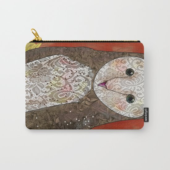Barn Owl Carry-All Pouch