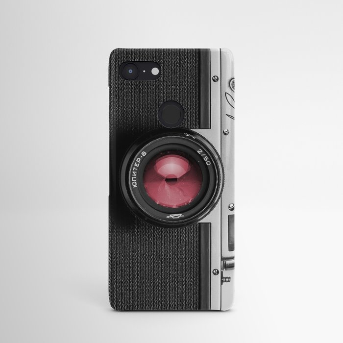 Classic vintage camera with ruby lens for phone case Android Case