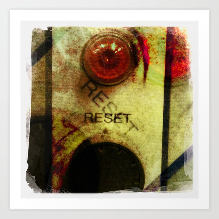 reset Art Print