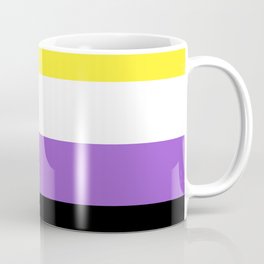 Nonbinary Pride Flag Coffee Mug