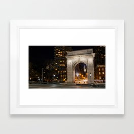 Washington Square Park Framed Art Print