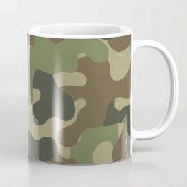 Vintage Camouflage Coffee Mug