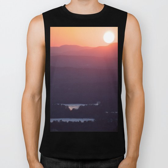 Morning Glory Biker Tank