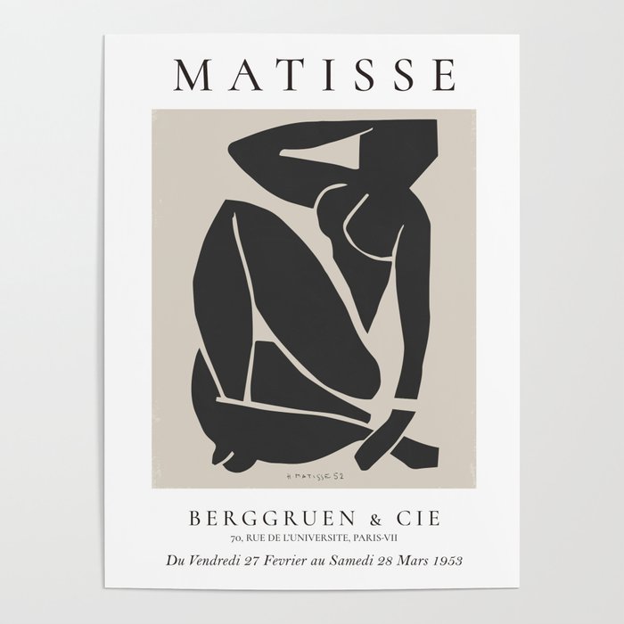 Henri Matisse | Nu Bleu III  Poster