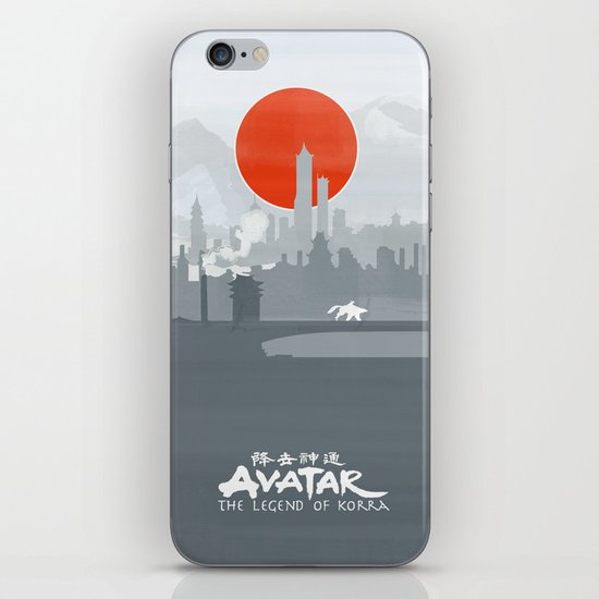 Avatar The Legend of Korra Poster iPhone & iPod Skin