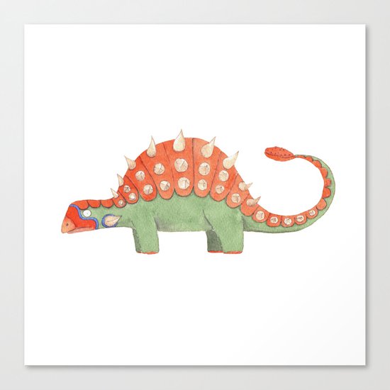 Stegosaurus Canvas Print