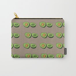 Avocado fanatic Carry-All Pouch | Designer, Design, Pattern, Tropical, Nature, Aguacate, Digital, Avocadopit, Healthy, Illustration 