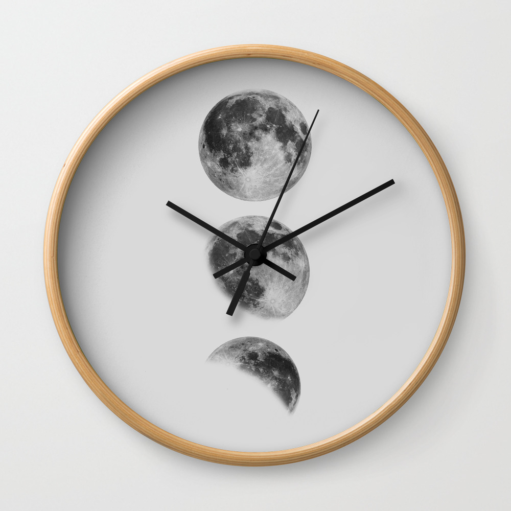 Moon Phase Wall Art Moon Home Decor Moon Phases Nursery Decor