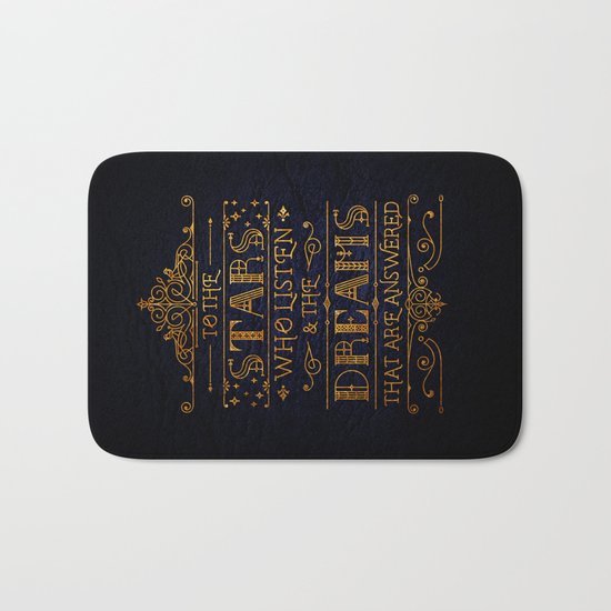 To the stars who listen Bath Mat