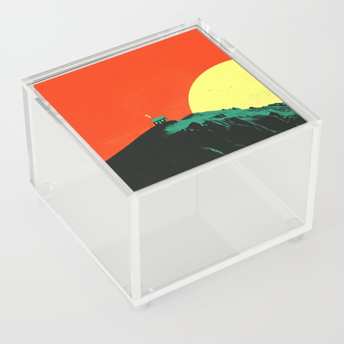 Longing For The Mountains Acrylic Box