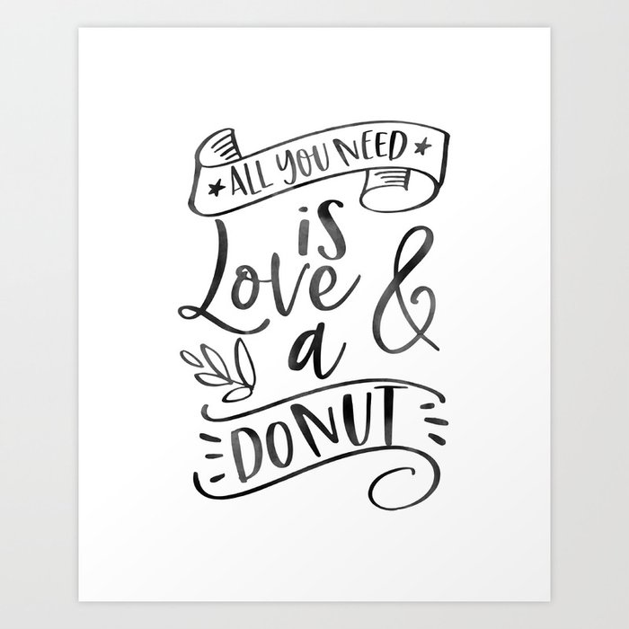 All You Need Is Love And Donuts Wedding Reception Bridal Shower